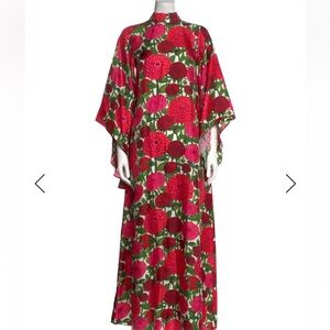 La DoubleJ Magnifico Dress in Pink Dahlias